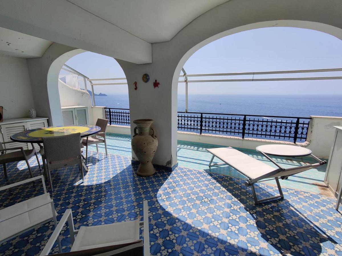 Апартаменты Casa La Scogliera Праяно Экстерьер фото